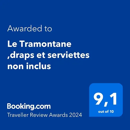 Apartment Le Tramontane ,draps Et Serviettes Non Inclus *