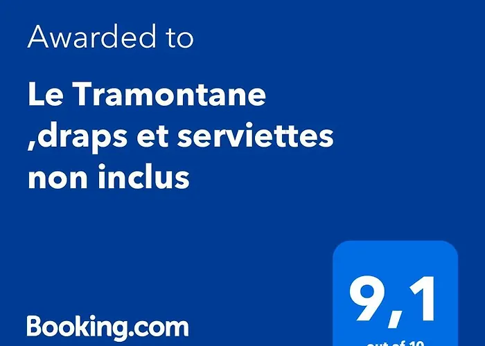Διαμέρισμα Le Tramontane ,draps Et Serviettes Non Inclus *